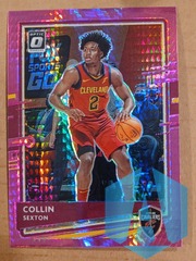 2020-21 Panini Donruss Optic Pink Hyper Prizm #148 Collin Sexton